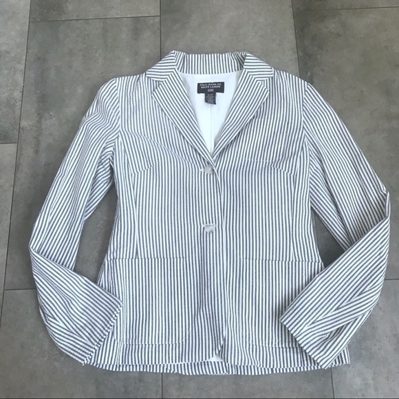 Polo jeans co. Ralph Lauren blue searsucker blazer